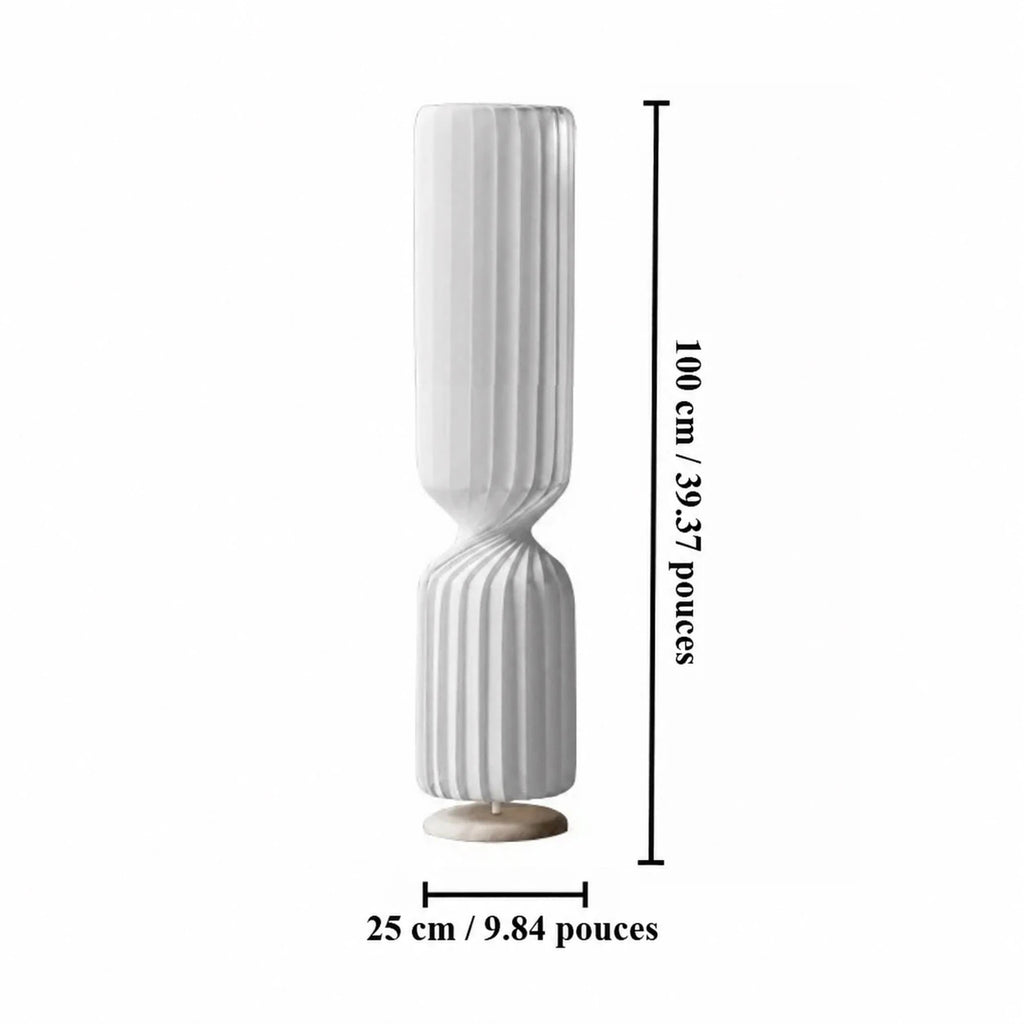 Dimensions du lampadaire colonne, 100 cm
